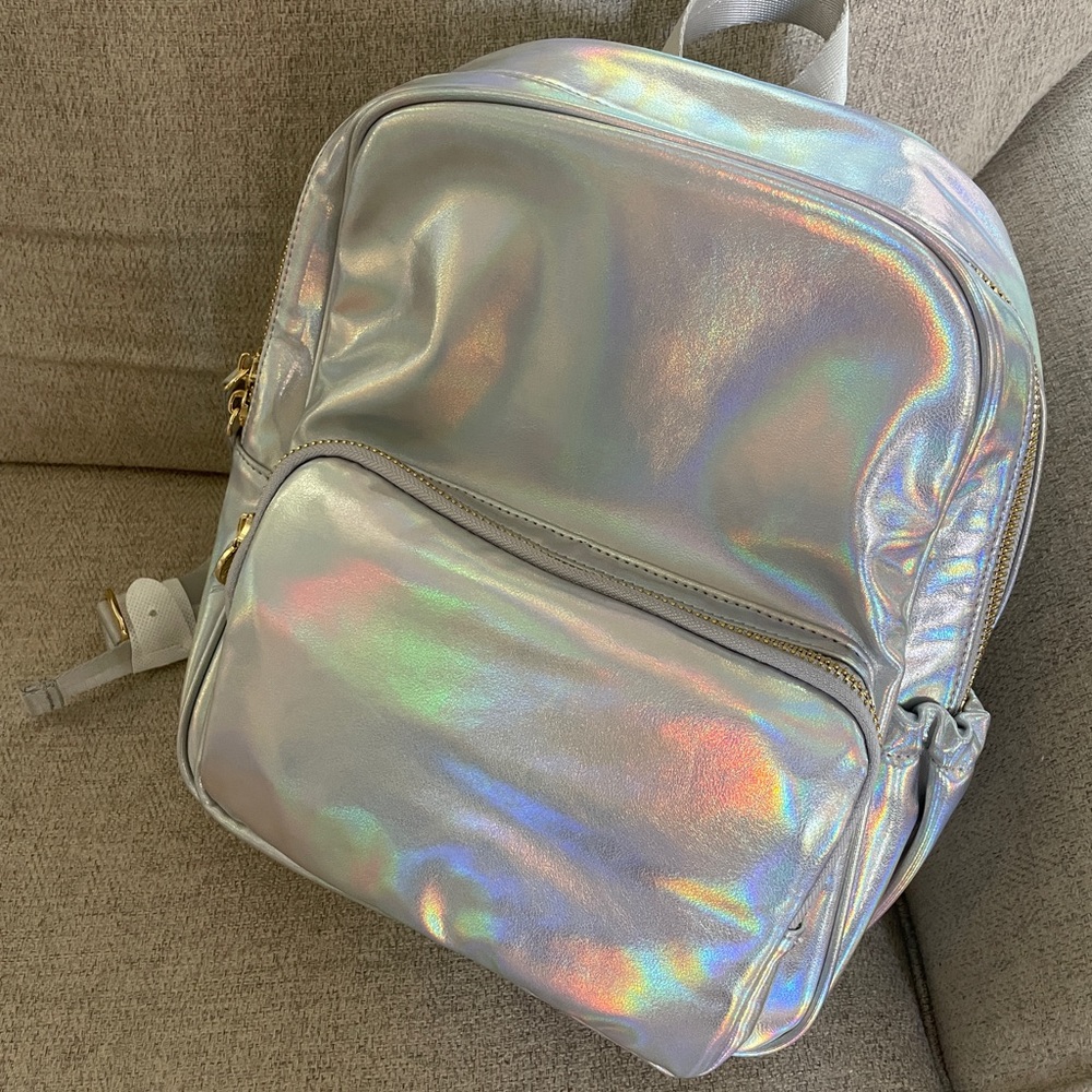 Stoney clover shimmer adult mini backpack NWT